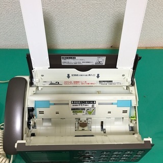 【美品】デジタルコードレス電話機 子機1台付き 普通紙FAX KX-PD503DL SDカード付きの画像
