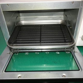 【美品】オーブントースター ハイパワー ピザ トースト YSK-T90D1-W HERBRelax ヤマダ電機オリジナルの画像
