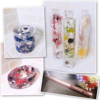 ハーバリウム・ワークショップの画像