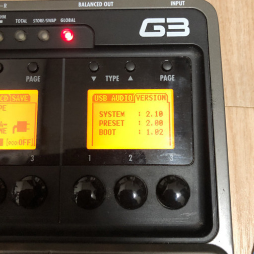 zoom G3 ギター　マルチエフェクター