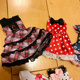 リカちゃん　洋服5点と小物セット＋おまけの画像