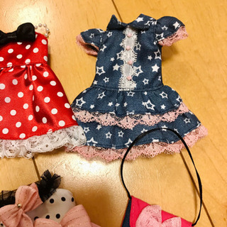 リカちゃん　洋服5点と小物セット＋おまけの画像