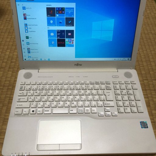 富士通 LIFEBOOK AH50 i7 6700hq 8GB SSD500GB Windows10 オフィスインストール