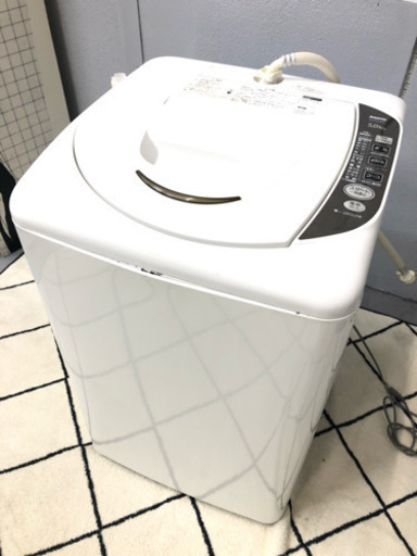 決まりました★サンヨー SANYO 5kg 全自動洗濯機  縦型タイプ 動作確認/簡易クリーニング済★お安くお譲りします！