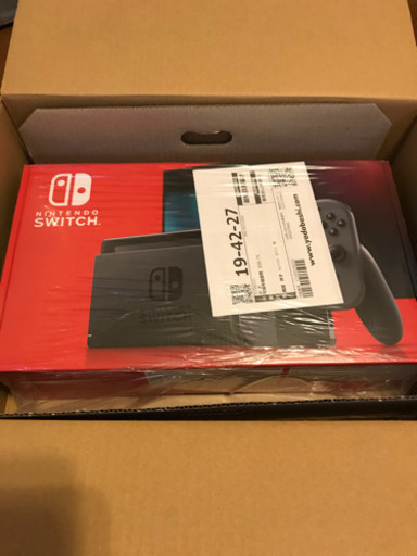 新品未開封　任天堂 Nintendo Nintendo Switch Joy-Con(L)/(R)グレー バッテリー持続時間が長くなった新モデル [Nintendo Switch本体]