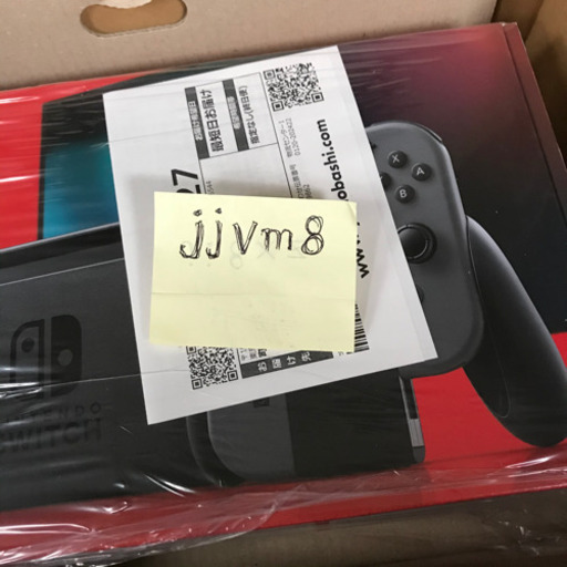 新品未開封　任天堂 Nintendo Nintendo Switch Joy-Con(L)/(R)グレー バッテリー持続時間が長くなっ