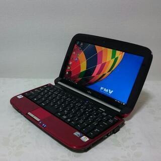 ❤サポート充実❤特典いっぱい！可愛いレッド！初心者◎win10Office付★の画像