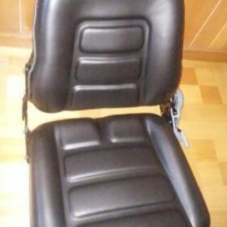 建機用シート未使用　リクライニングの画像