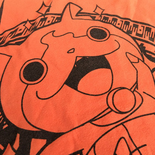 妖怪ウォッチ×ユニクロ　半袖Tシャツ　オレンジ サイズ100