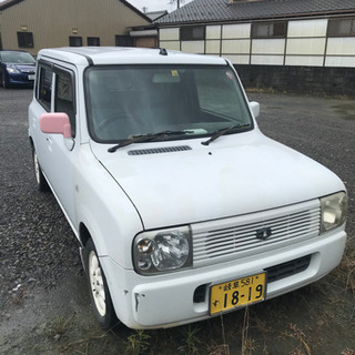 車検半分以上残り　スズキ　アルトラパン　2004年　21万