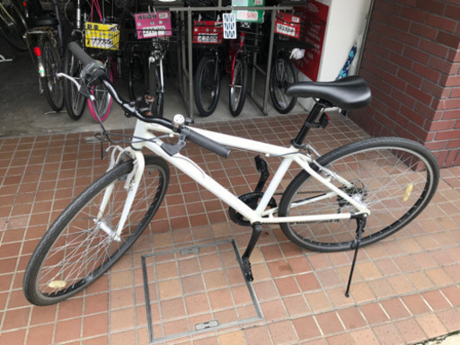 700ｃ　軽量アルミフレーム　6speed　ホワイト