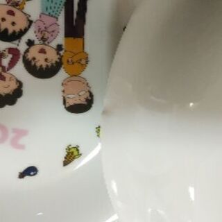 お話中　ちびまる子ちゃん　シチュー皿　懸賞当選品の画像