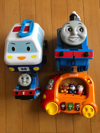 トーマス2台＆アンパンマン＆ザ ラナバウツ