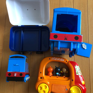 トーマス2台＆アンパンマン＆ザ ラナバウツの画像