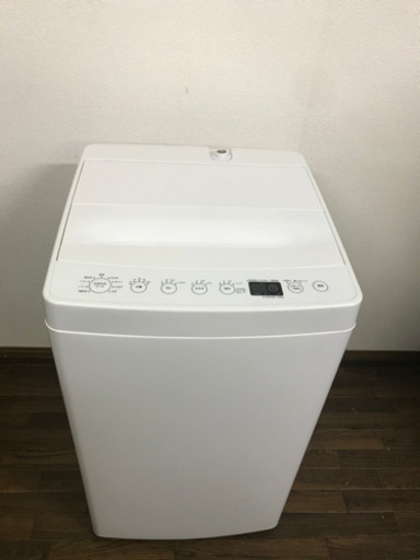 送料無料/設置無料美品✨AT-WM45B/タグレベル.アマダナハイアール/TAGlabelamadana/洗濯機/4.5kg/2019年製