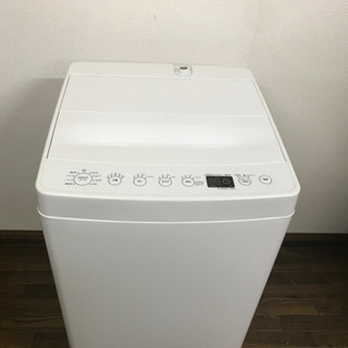 ?送料無料/設置無料?美品✨AT-WM45B/タグレベル.アマダナハイアール/TAGlabelamadana/洗濯機/4.5kg/2019年製