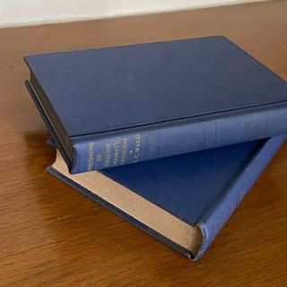 【アンティーク雑貨】古洋書2冊