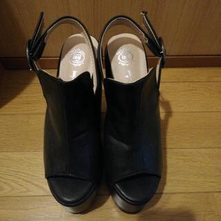 【未使用】厚底 サンダル 靴の画像