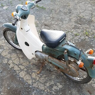 発送可★ホンダ スーパーカブ C50 動画あり レストアベース★交換下取り上取り可札幌 の画像