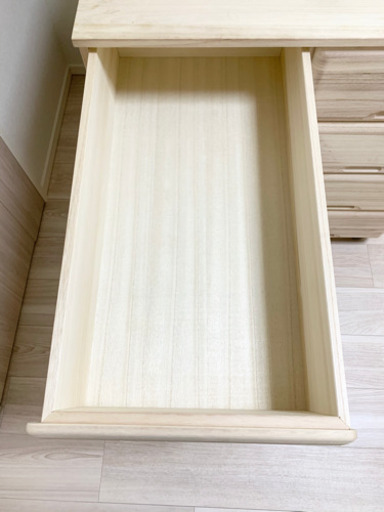 新品未使用！押入れ桐箪笥。値引き詳細文面読んでください！