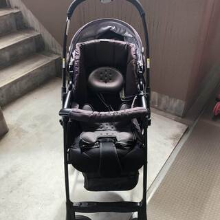 アップリカ エアリア Aprica airRia ベビーカー 中古品の画像