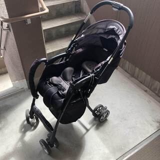アップリカ エアリア Aprica airRia ベビーカー 中古品の画像