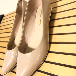 1回短時間利用レインパンプス・エナメルパンプス