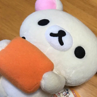 コリラックマ  ぶるぶるアヒル ぬいぐるみBIGの画像