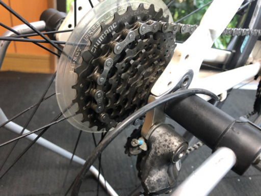 BRIDGESTONE  CYLVA Ｆ24   サイズ490mm  ホワイト　　中古　クロスバイク　自転車