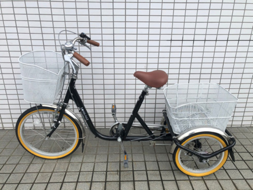 ほぼ未使用の3輪自転車
