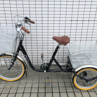 ほぼ未使用の3輪自転車