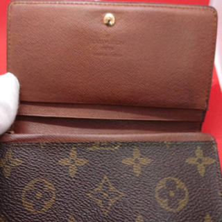 【美品】ルイヴィトンモノグラム 二つ折り財布の画像