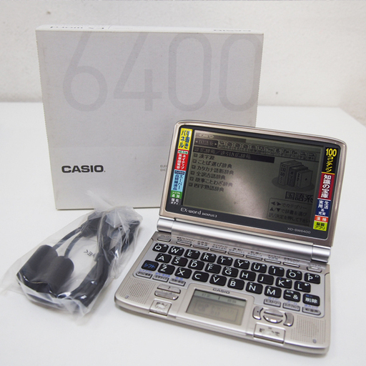 EX-Word  エクスワード　電子辞書　XD-SW6400 (GA08)