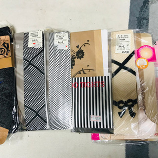女性パンスト　網タイツ　レギンス