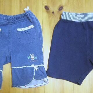サイズ80~90 Tシャツ&ズボン、合計5点まとめて(7/27受渡完了)の画像
