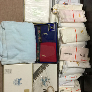 タオル、夏用シーツなど