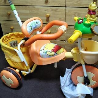 プーさんおしゃべりカーゴ三輪車