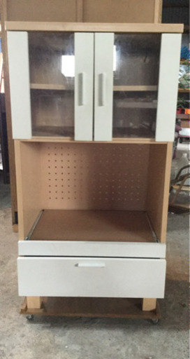 ミニ食器棚　収納家具　中古