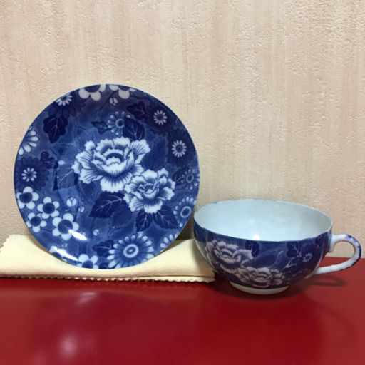 前畑陶器 福 ティーカップ5客セット