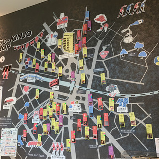 建物に絵を描いてください！
