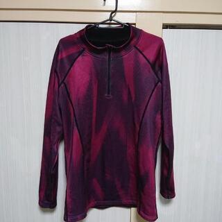 長袖シャツ(灰&赤)セットの画像