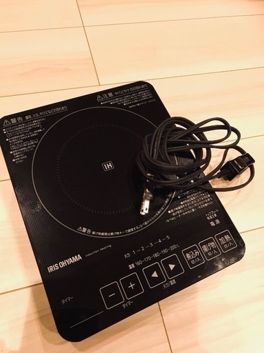 新品IHクッキングヒーター　差し上げます