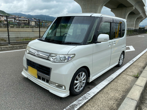 決定】✨L375S タントカスタム 人気のRSターボ✨ナビ､バックモニター付き✨車検有・総額35万円！ (ちゃろ) 西山天王山のタント の中古車｜ジモティー