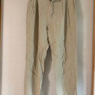 gu パンツ チノパン ベージュ
