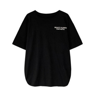 バックロゴTシャツ　ロゴTシャツ　半袖Tシャツ　ブラック　Tシャツ　Mの画像