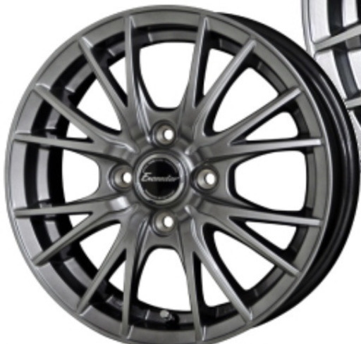 新品早期特価！155/65R14ブリジストンブリザックVRX4本アルミホイールセット