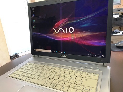 ノートパソコン SONY VAIO VGN-FT50B (Win10)