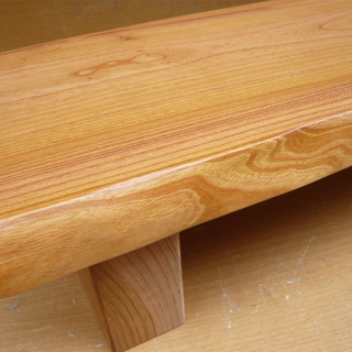玄関台・新品・ケヤキ材の画像