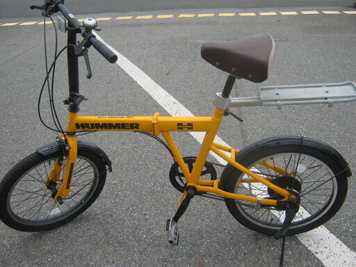 お買い得!  HUMMER　おりたたみ自転車　整備済み(27)