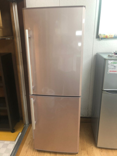 【リサイクルサービス八光　田上店　安心の1か月保証　配達・設置OK】三菱電機 MITSUBISHI ELECTRIC MR-H26W-P [冷蔵庫 Hシリーズ (256L・右開） 2ドア ラベンダーピンク]